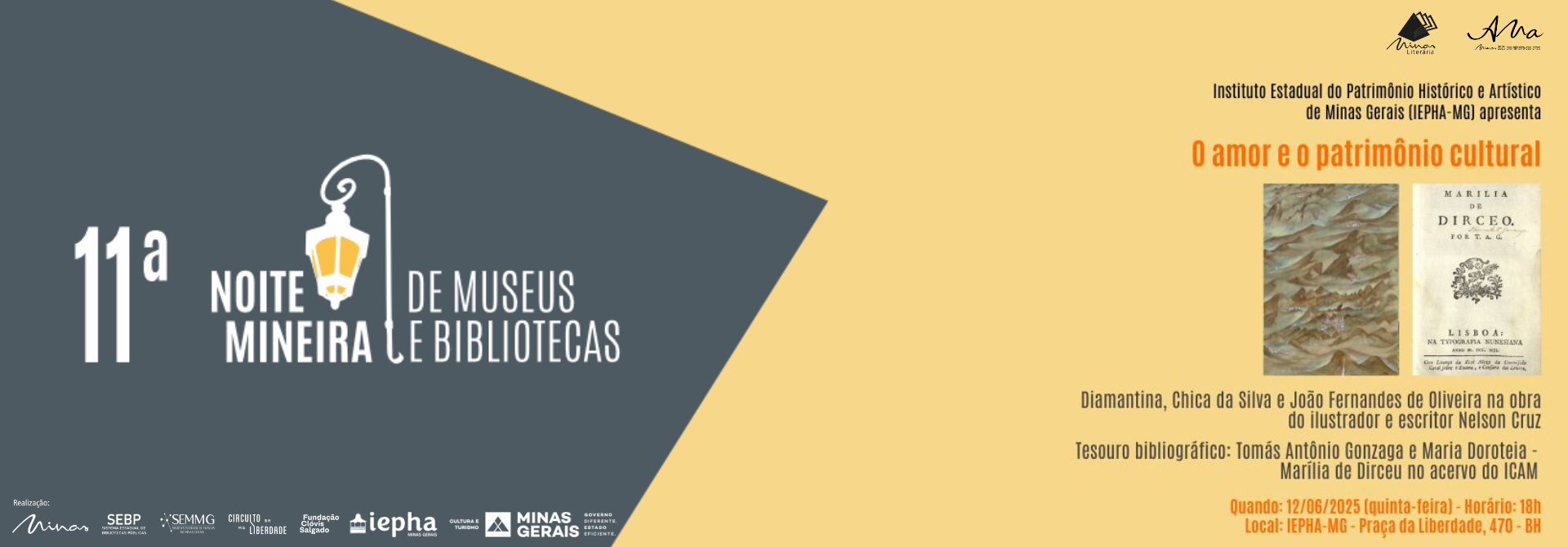 Noite Mineira de Museus e Bibliotecas